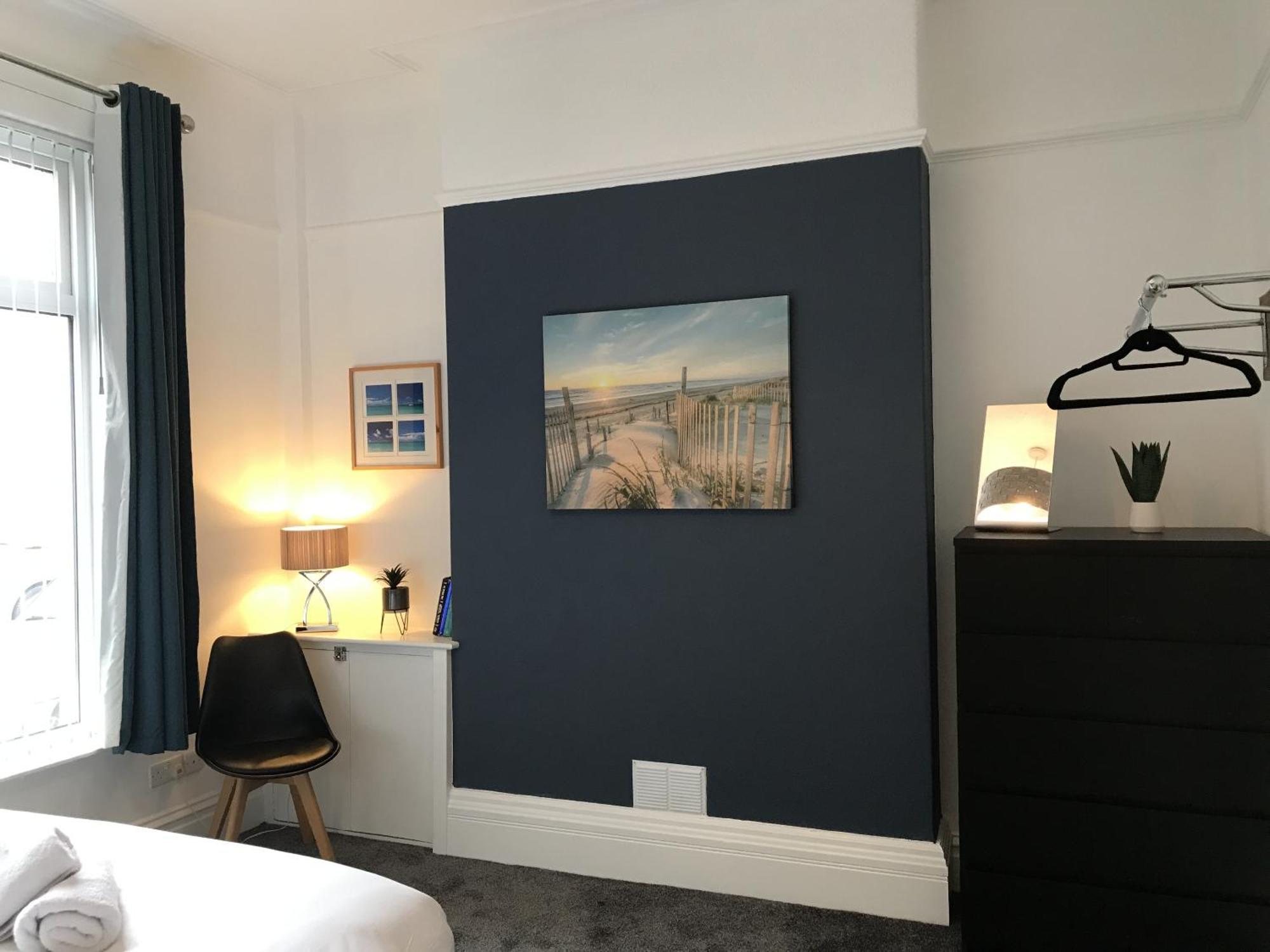Bright Spacious 3-Bed With Office & Patio, Preston 普雷斯顿 外观 照片